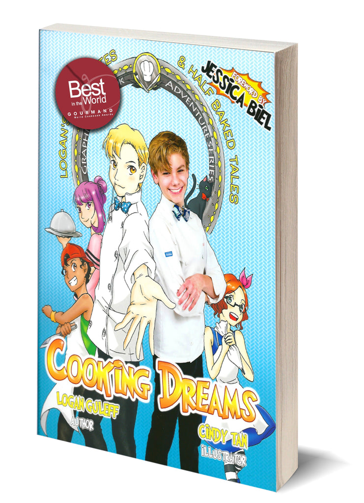 AUTOGRAPHED  - Logan's Chef Notes and Half Baked Tales - Cooking Dreams Cookbook